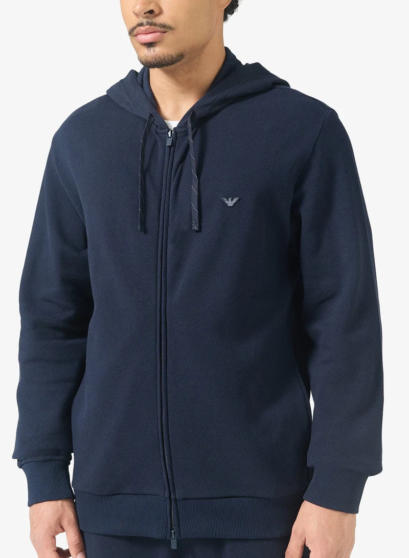 EMPORIO ARMANI  Logo Hoodie for Men | Best Price UAE