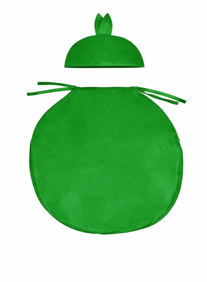 EthnicAlive Smiley Water Melon Fruit and Vegetable Cosplay Costume Outfit For Kids Girls, Boys | Halloween Fruits Dress (Water Melon, 4 Year To 5 Year) - Image 2