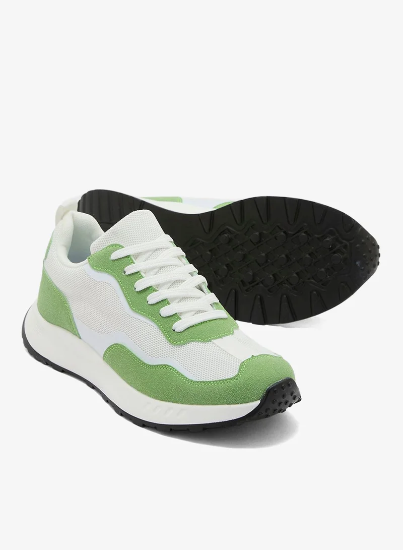 Seventy Five  Casual Suede And Mesh Sneaklers for Men | Best Price UAE