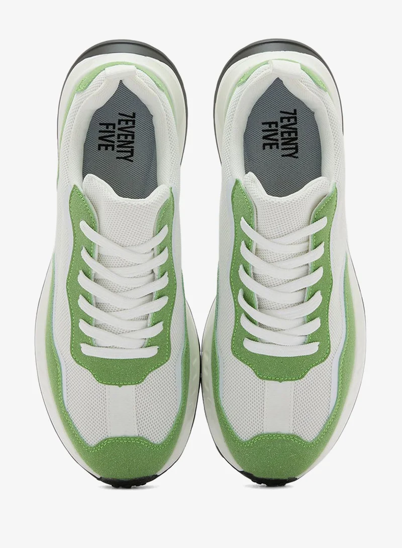 Seventy Five  Casual Suede And Mesh Sneaklers for Men | Best Price UAE