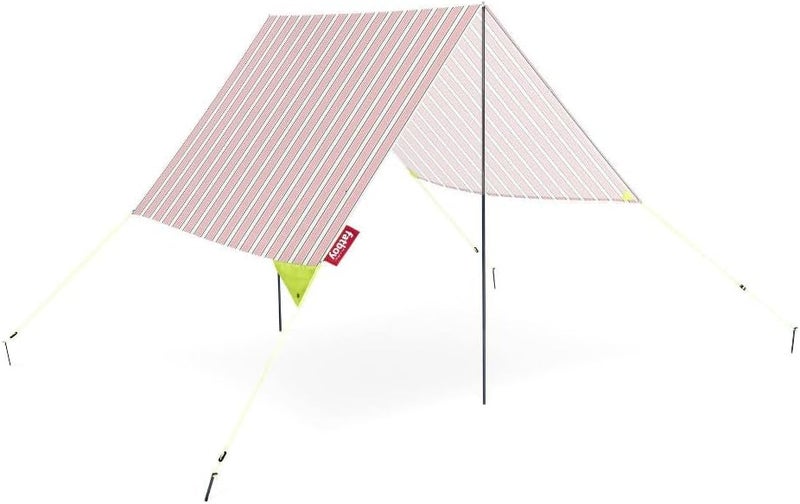 Fatboy Miasun Beach Tent | 3 m² of shade | Fits 2 adults and 2 kids | cotton fabric with aluminum poles and ground pegs | Lightweight and compact | 330x190x140 cm - Melrose - Image 1