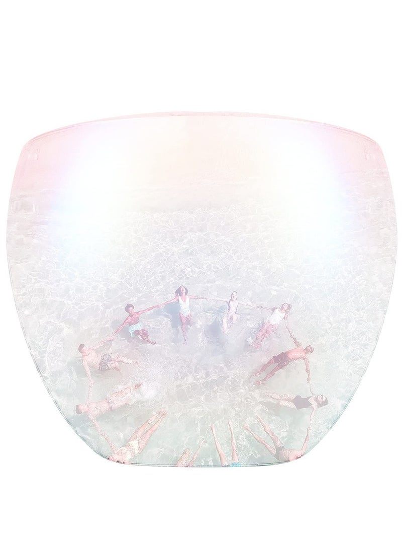 Excefore نظارات وجه كاملة التغطية واقية درع مرآة نظارات شمسية مضادة للضباب B2781، للبالغين من كلا الجنسين للأنشطة الداخلية والخارجية - Image 2