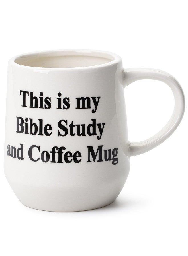 Mr. Pen- Christian Coffee Mugs for Women & Men, 15 oz, White with Bible Theme Design, Christian Mugs for Women, Coffee Cup Ceramic, Microwave Safe - Image 1