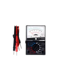 Mini Analog Multimeter, Portable Pointer Multimeter Voltage Ammeter 1K Resistance Meter