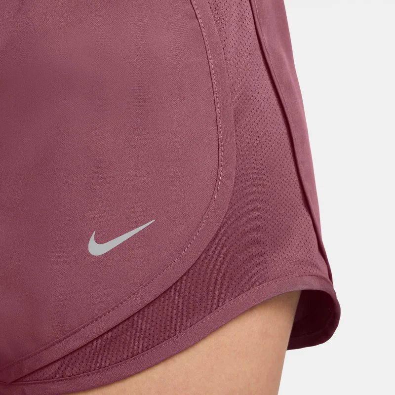 Nike Red Women's Tempo Dri-FIT Brief-Lined Running Shorts for Women | Best Price UAE