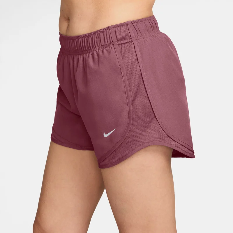 Nike Red Women's Tempo Dri-FIT Brief-Lined Running Shorts for Women | Best Price UAE