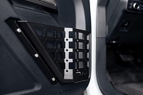 DV8 Offroad Front Door Pocket Molle Panels for 2021+ Ford Bronco 6th Gen | Driver & Passenger Side Pair | Increased Capacity of Door Pockets | Compatible with Molle Accessories - Image 5