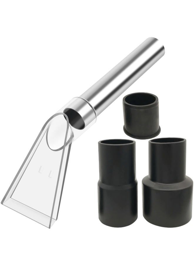 RosyOcean Universal Compatible with All Shop Vacs Extractor Attachment with 2-1/2" & 1-7/8" & 1-1/4" Three Adapters Auto Detailing Vacuum Head Extraction Accessories for Upholstery & Carpet Cleaning - Image 1