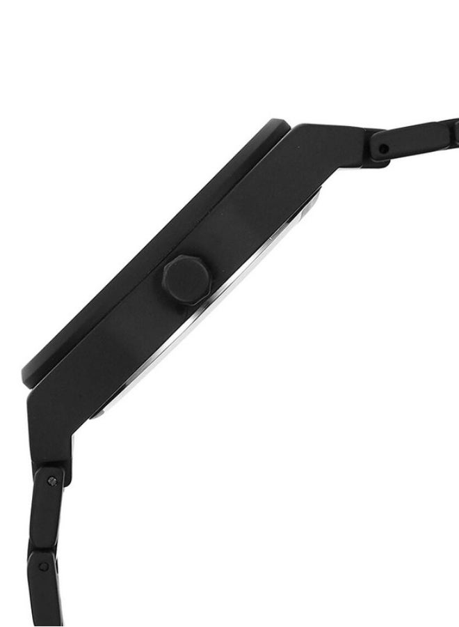 fastrack Vyb Quest By Fastrack Quartz Analog Green Gradient Dial Metal Strap Watch For Guys - Image 4