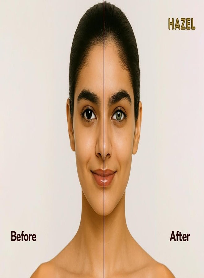 عدسات إيفالينز اليومية الملونة من سلسلة وينك | عدسات يومية بقوة 0 | لون رمادي وبني عسلي | علبة تحتوي على عدستين | تتضمن محلول متعدد الاستخدامات 100 مل | مريحة وأنيقة - Image 5