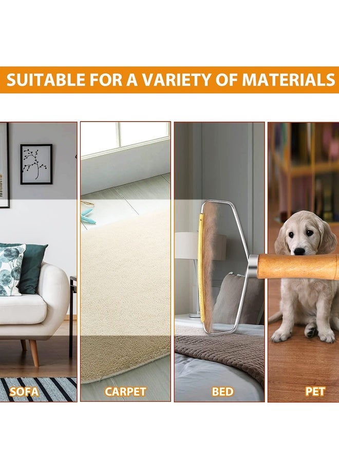2 Pack Pet Hair Remover,Reusable Clothes Carpet Couch Furniture - Image 3