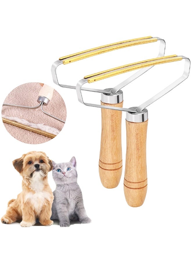2 Pack Pet Hair Remover,Reusable Clothes Carpet Couch Furniture - Image 1