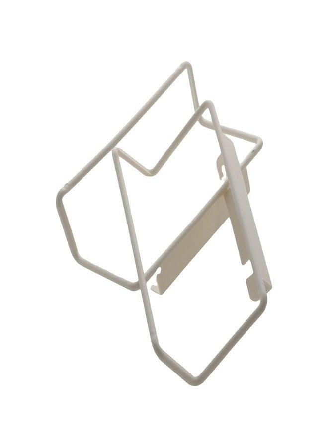 Pokinge 2Pcs Plastic Towel Rack,Space Saving Door Back Organizer Over The Door Cabinet Cupboard Hanger Multifunction Towel Bar Rack for Home Kitchen Bathroom - Image 4