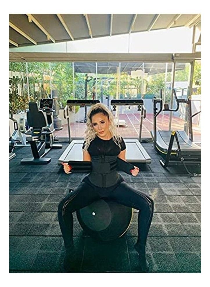 Adjustable Waist Trainer for Women,Slimming Belt with Tummy Sauna Bandage Wrap, Waist Trimmer Belt Belly Body Shaper Compression Wrap, Plus Size Corset Waist Trainer for Women and Men - Image 3