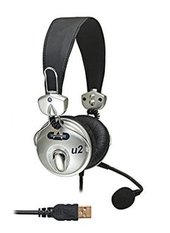 CAD AUDIO U2 USB Stereo Headphones with Cardioid Condenser Microphone 