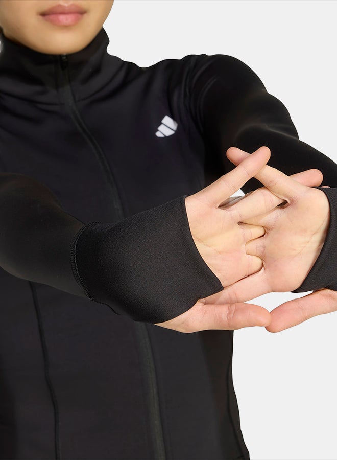 Adidas جاكيت أوبتيم إيسينشالز بسحاب كامل - Image 4