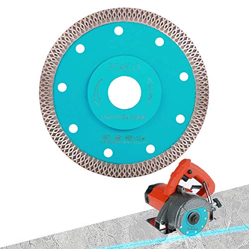 PEAKIT Fast Diamond Blade 4.5 Inch Porcelain Tile Cutter Ceramic Cutting Disc Wheel for Dry Wet Tile Saw or Grinder - Image 1