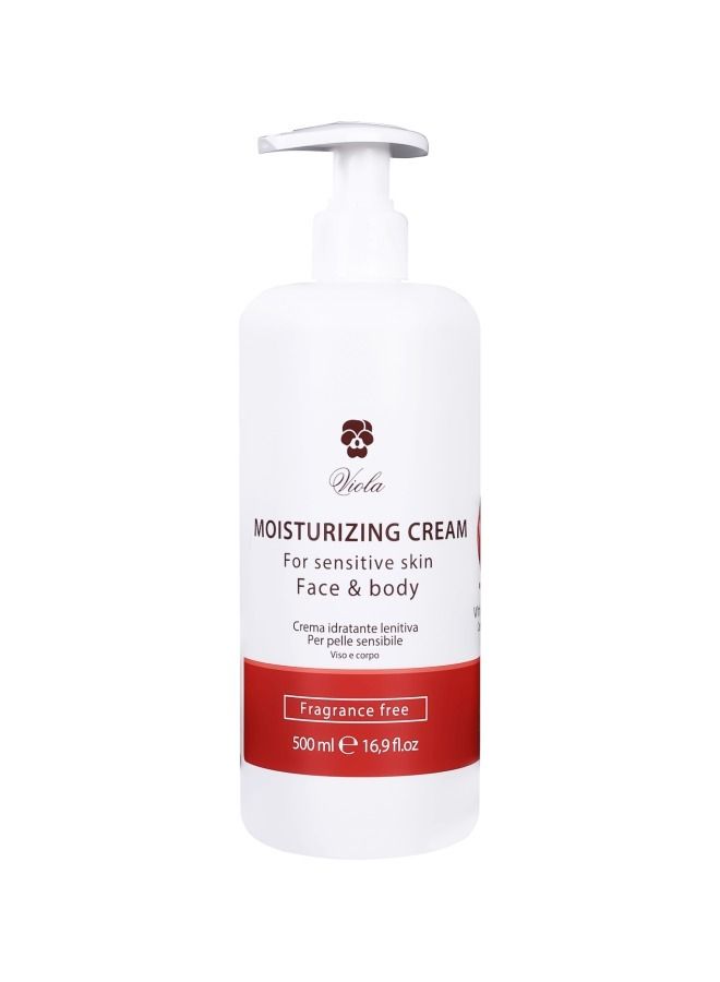 Viola Moisturizing Cream For Sensitive Skin Face And Body 500 mL - Image 1