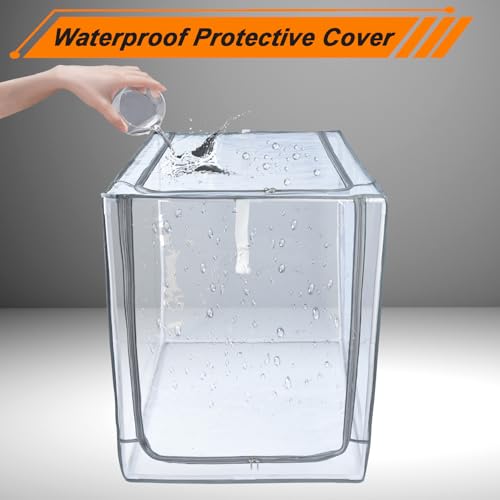 NUENSS-ROR 3D Printer Enclosure for Creality Ender Highly Transparent Waterproof Fireproof 3D Printer Protective Cover for Creality Ender 3 Ender 3 V2 Upgraded Ender 3 V3 Ender 3 V3 KE Ender 3 V3 SE - Image 5