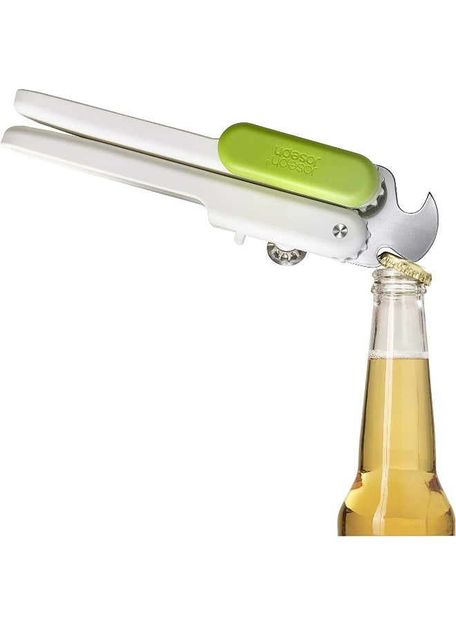 Joseph Joseph Pivot 3in1 Can Opener, White/Green One Size  - Image 2