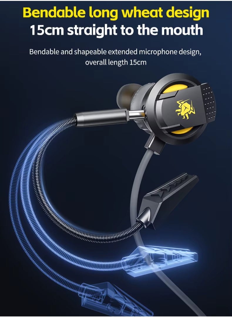 Plextone RX5 In-Ear Type-C Headphones with Detachable and Foldable Microphone The ear cushions are made of lightweight, non-slip silicone for a great feel during use and gaming.