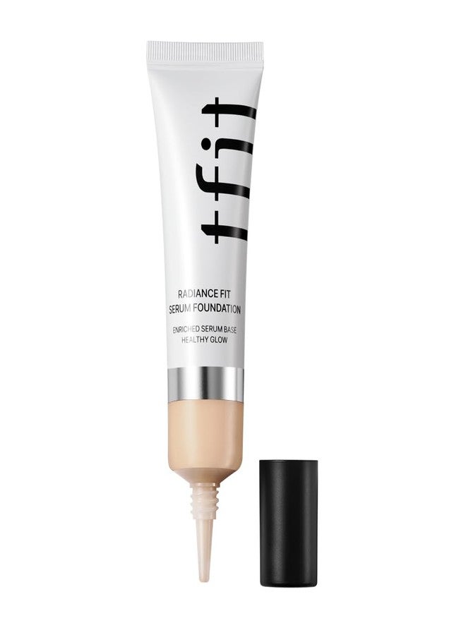 تفِت كريم أساس TFIT Radiance Fit Serum Foundation - تغطية مثالية، لمسة نهائية ندية، يدوم طويلاً، خفيف الوزن، مكياج كوري، 1.05 أونصة (C03 Rosy, 1.05 أونصة) - Image 1