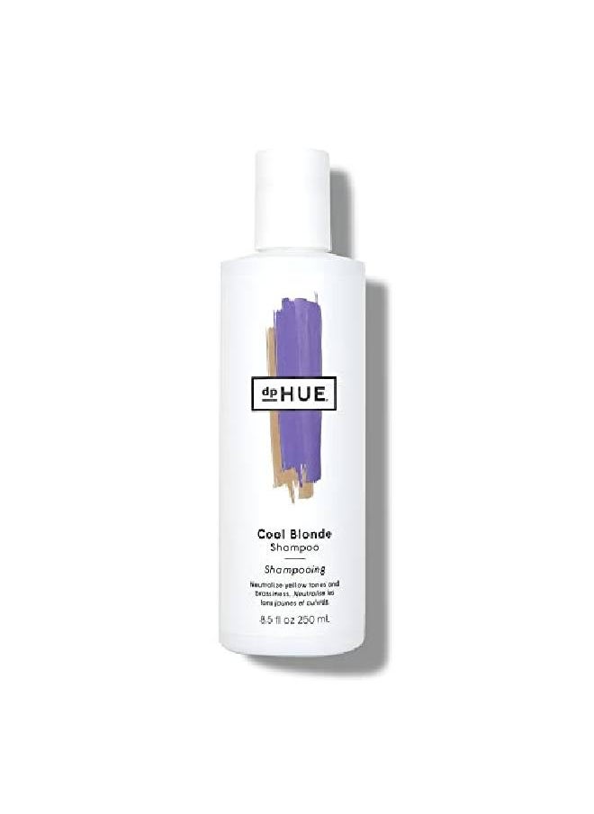 dpHUE - Cool Blonde Shampoo 85 Oz Purple Shampoo For Colortreated Hair Blonde Toner Neutralize Unwanted Yellow Brassy Hair Tones Moisturizing Shampoo For Soft Shiny Hair - Image 1