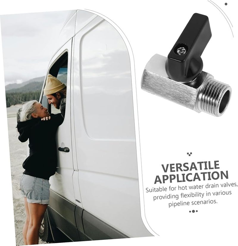 Compact RV Hot Water Drain Valve for Plumbing and Water Heater Replacement in Tight Spaces - Image 4