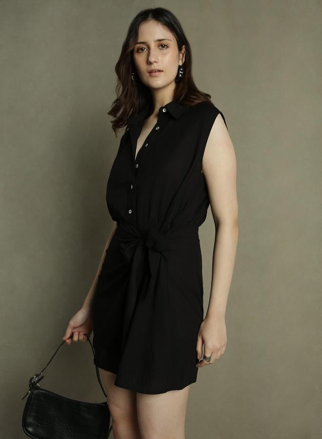 Dennis Lingo Sleeveless Mini Dress - Image 1