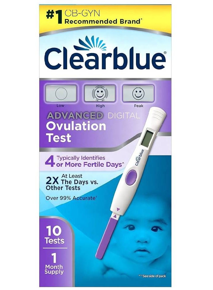 Generic Clearblue Ovulation Digital Test Kit 