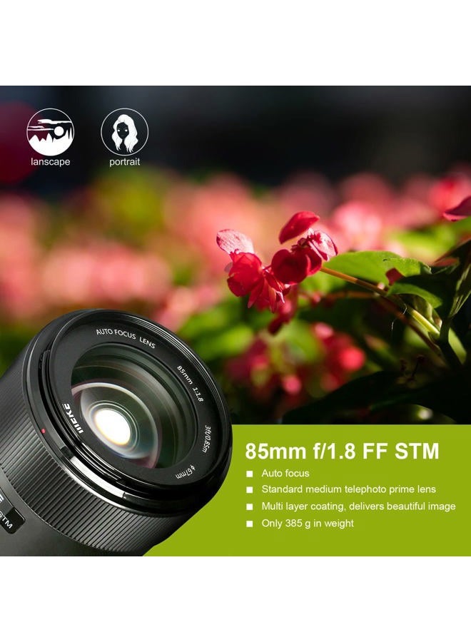 Meike عدسة بورتريه متوسطة الطول 85 مم F1.8 بتركيز تلقائي STM للإطار الكامل متوافقة مع كاميرات سوني E Mount المرآة A7 A7R A74 A7R4 A7C A7III A7RII A7RIII A7SIII A7SII A9 - Image 5