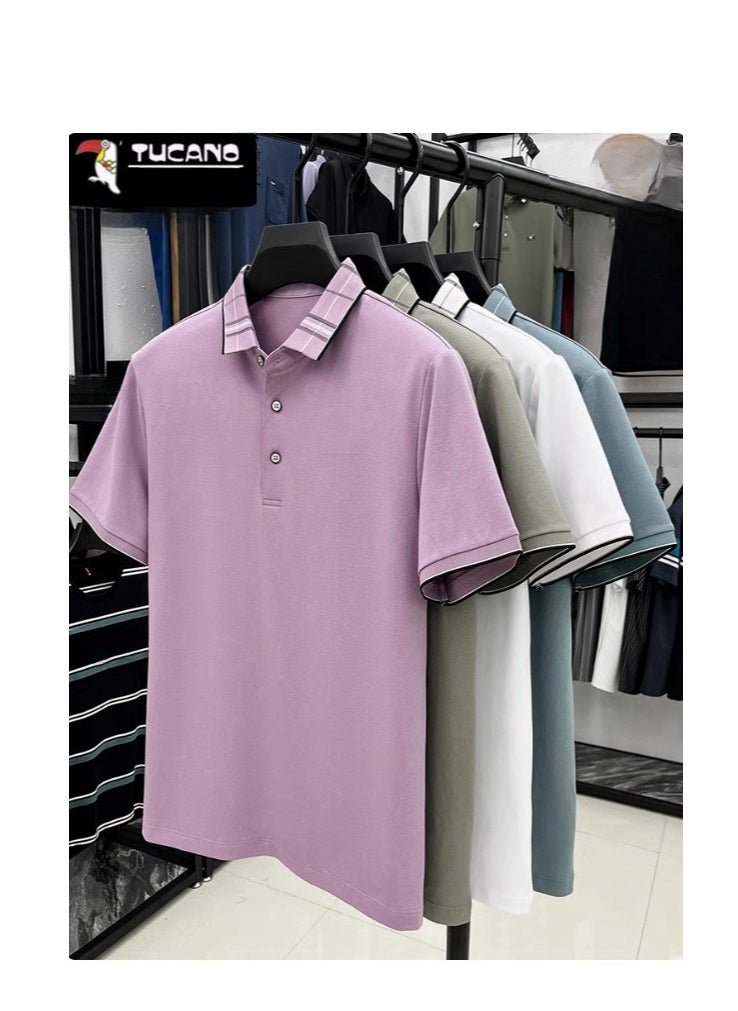 Tucano - Men's Short Sleeved High-End T-Shirt Polo Shirt - Image 1