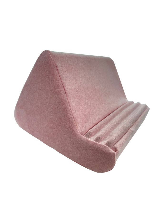 Adjustable Soft Pillow Mobile Phone Stand Tablet Desktop Reading Bracket Holder Arm Rest Cushion Pad For Laptop Computer-Color:Sakura Powder-Applicable Dimensions:Second Generation -5:28.5*25*18.5cm - Image 1