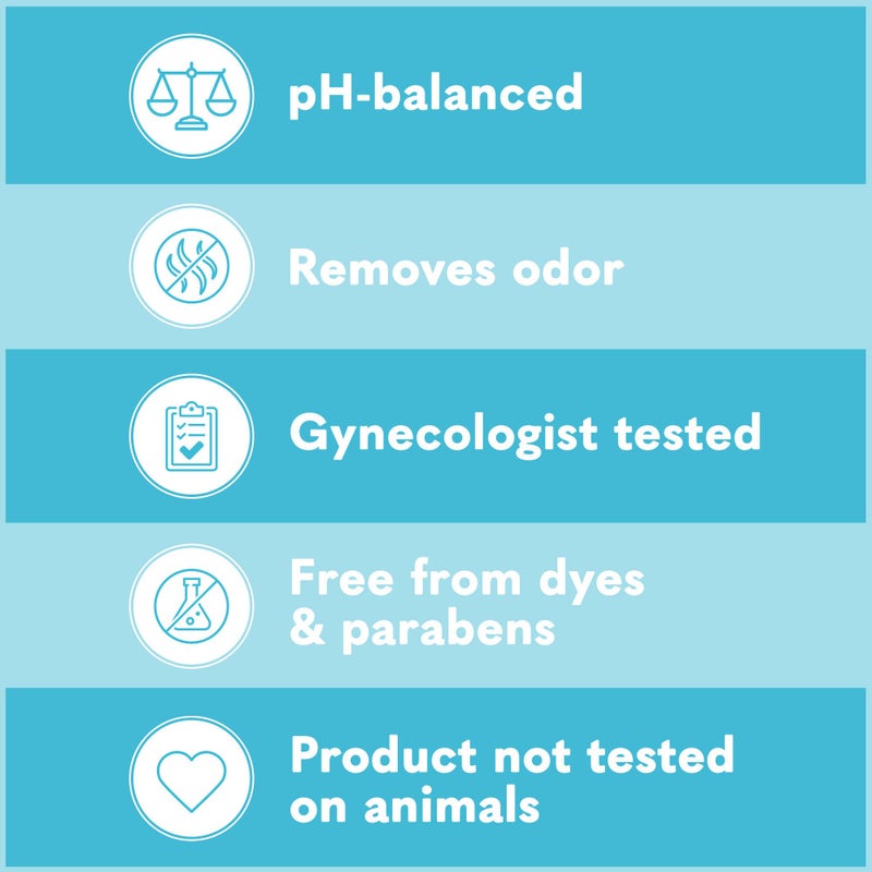 Summer's Eve Fragrance Free All-Over Feminine Wash, Gentle pH-Balanced Body Wash for Women, Removes Vaginal Odor, 15 Fl Oz, Pack of 3 - Image 4