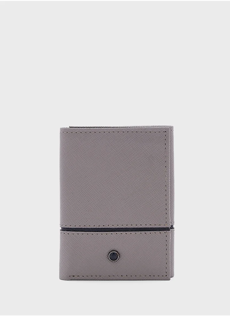 روبرت وود Genuine Leather Tri Fold Wallet