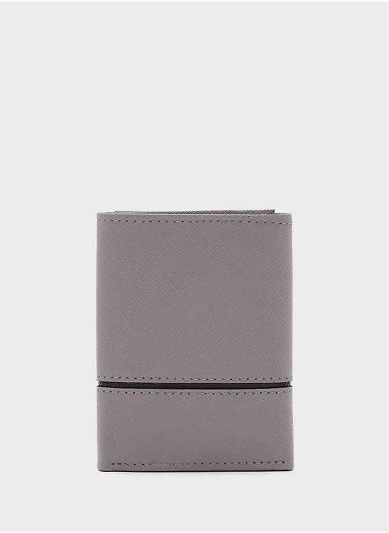روبرت وود Genuine Leather Tri Fold Wallet