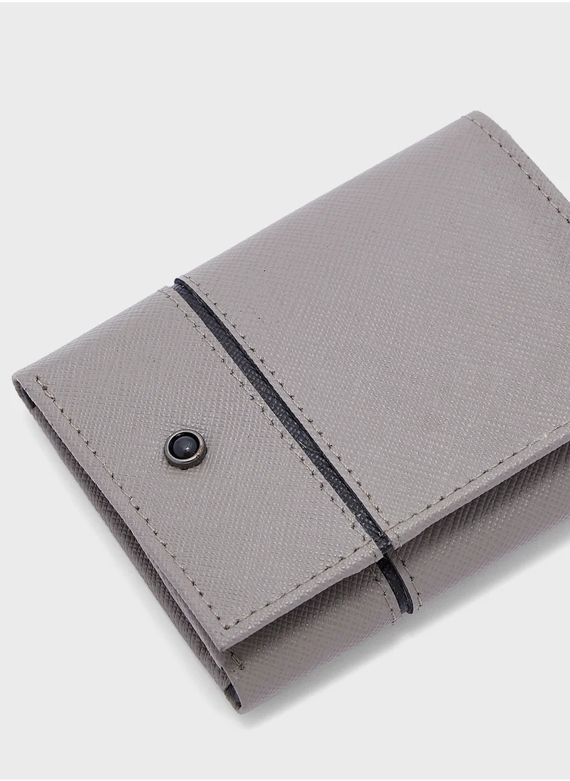 روبرت وود Genuine Leather Tri Fold Wallet
