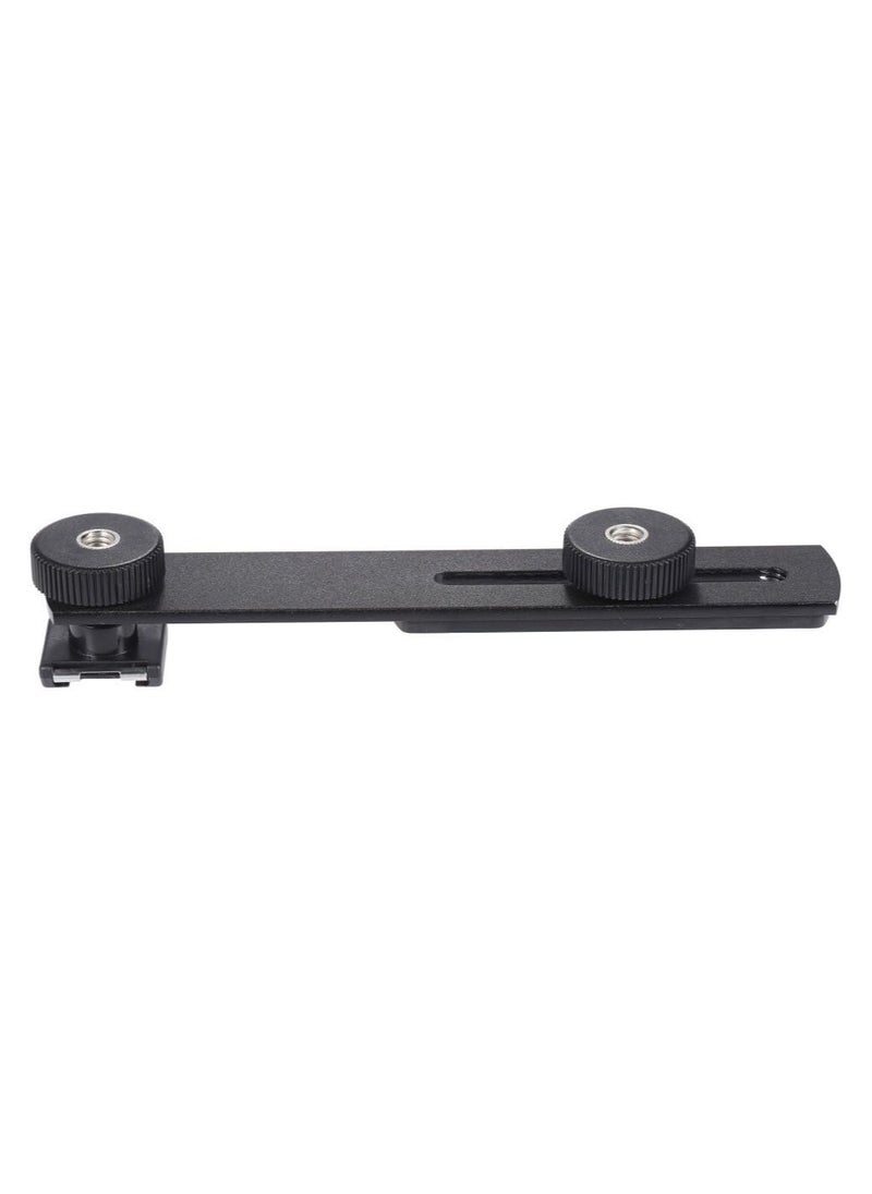 BOYA Boya BY-C01 Aluminium Alloy Universal Bracket Additional Cold-Shoe and 1/4in-20 Screw Mount for Microphone DV Camcorder Flash LED Light Microphone  - Image 3