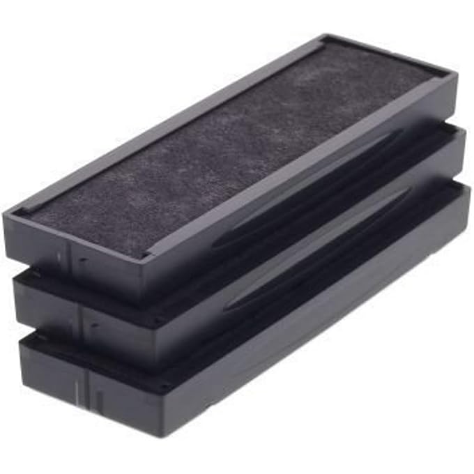 Trodat Replacement Ink Cartridge 6/4925 - pack of 3 Color black