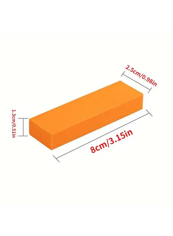 Orange Rust And Scale Eraser Stick Multi Functional Rubber Cleaning Tool For Kitchen Bathroom - Image 3