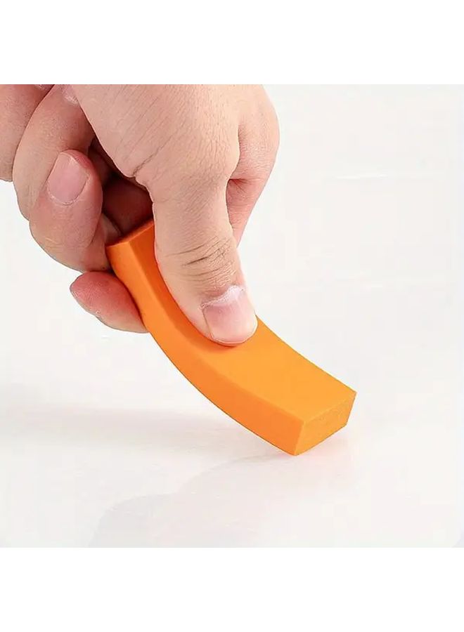 Orange Rust And Scale Eraser Stick Multi Functional Rubber Cleaning Tool For Kitchen Bathroom - Image 4