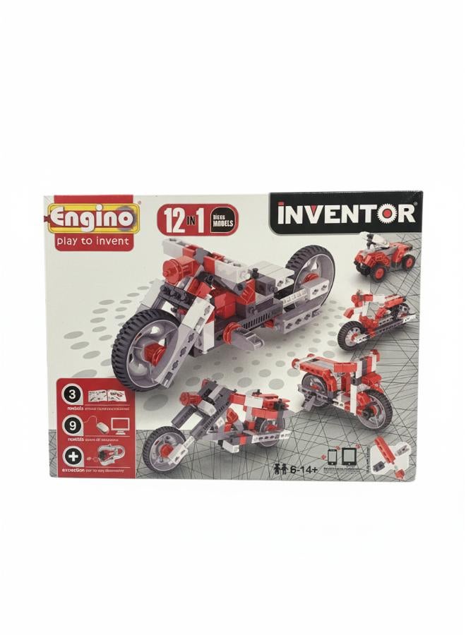 Inventor Engino Play To Invent 12-In-1 Bikes Models - Image 1