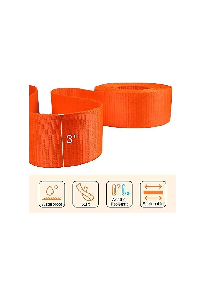 Sumpluct Heavy Duty Recovery Tow Strap - Image 4