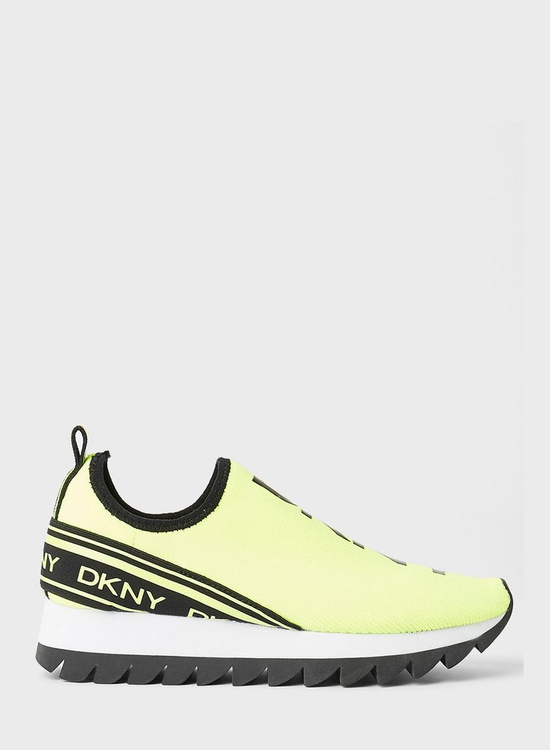DKNY Logo Knit Slip-Ons  - Image 1