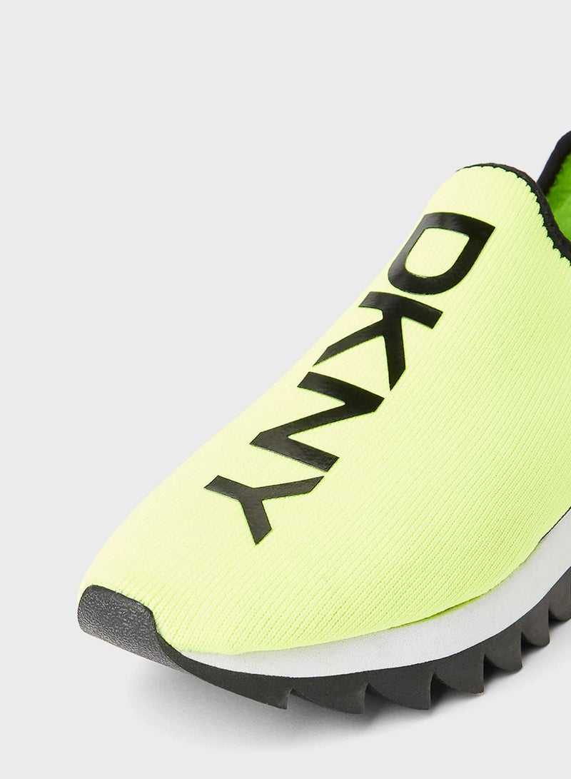 DKNY Logo Knit Slip-Ons  - Image 4