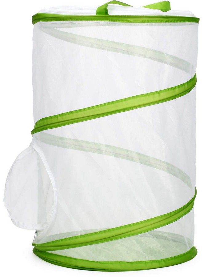 RESTCLOUD 20" Large Butterfly Habitat Giant Collapsible Insect Mesh Cage Terrarium Pop Up 12" X 20" Tall - Image 5