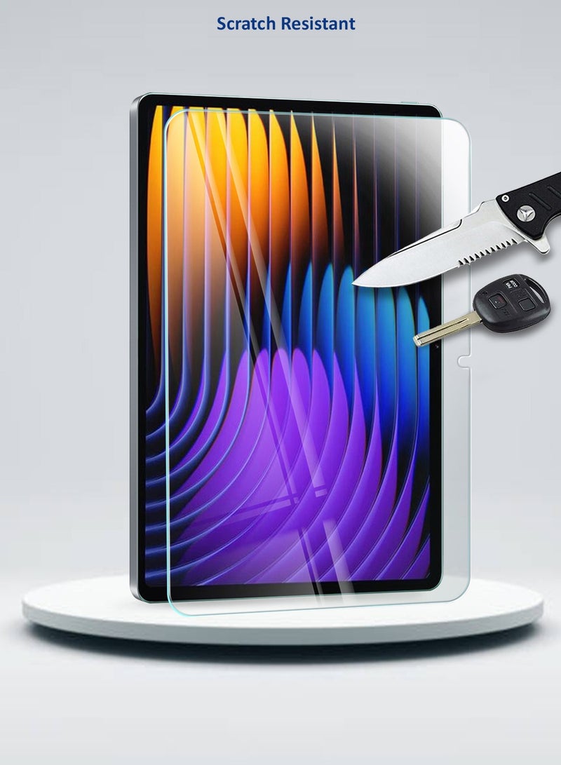 دبليو تيك شاومي باد 7 / باد 7 برو (11.2 بوصة) 2024 واقي شاشة زجاجي مقوى 9H Ultra HD - شفاف - Image 5