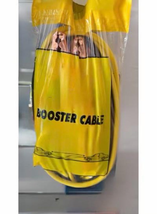MC Series Heavy Duty Booster Cable, 2.2 Meters, 500 Amp, 100% Copper Tangle-Free Jumper Cables, Black and Yellow - Image 2