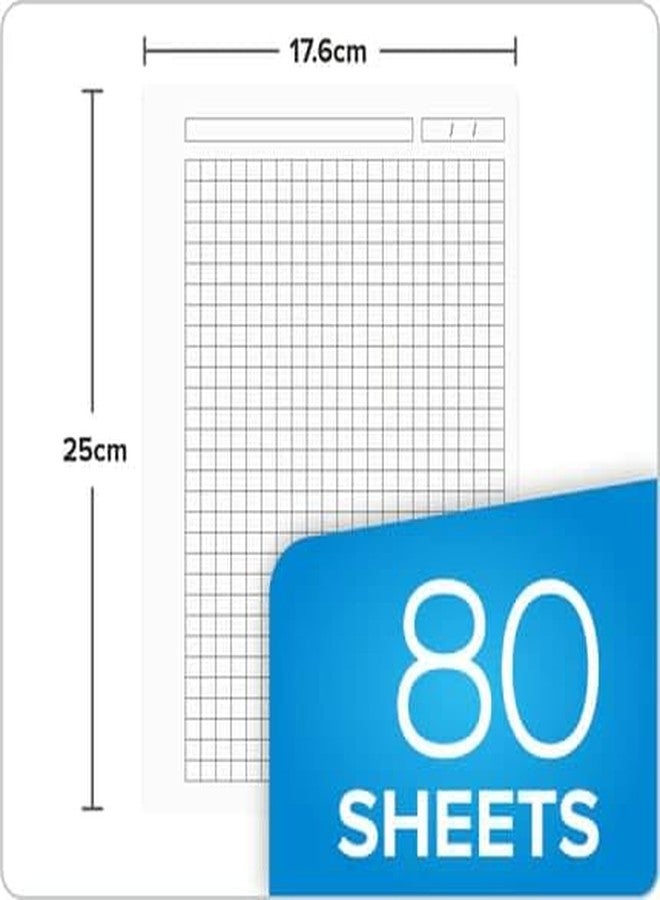 SOLO B5 Premium Notebook with Spiral Wiro Binding & 160 Pages, Perfect Grid Ruling Book for Office, College and School & Writing book for Meetings & Appointments (Blue) - Image 3