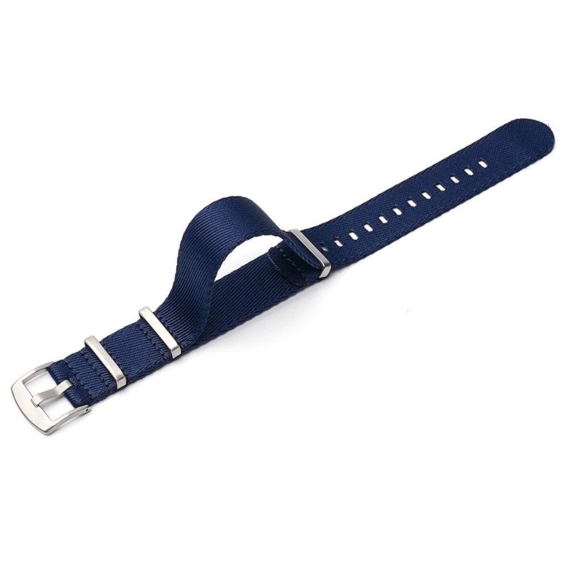 Bluejw Replace the Watch Strap with 20mm/22mm Recycled Nylon Fabric Woven Luminous Replacement Wrist Band for BL X SW Fifty Fathoms - Image 1